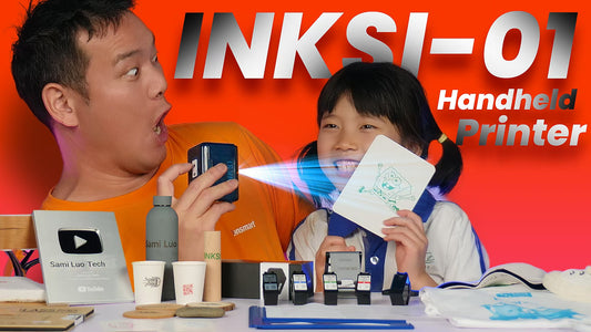 Sami Luo Tech：INKSI-01 Handheld Printer Review: Portable Prints Anywhere!